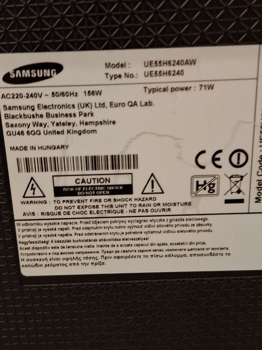 Samsung smart Defect