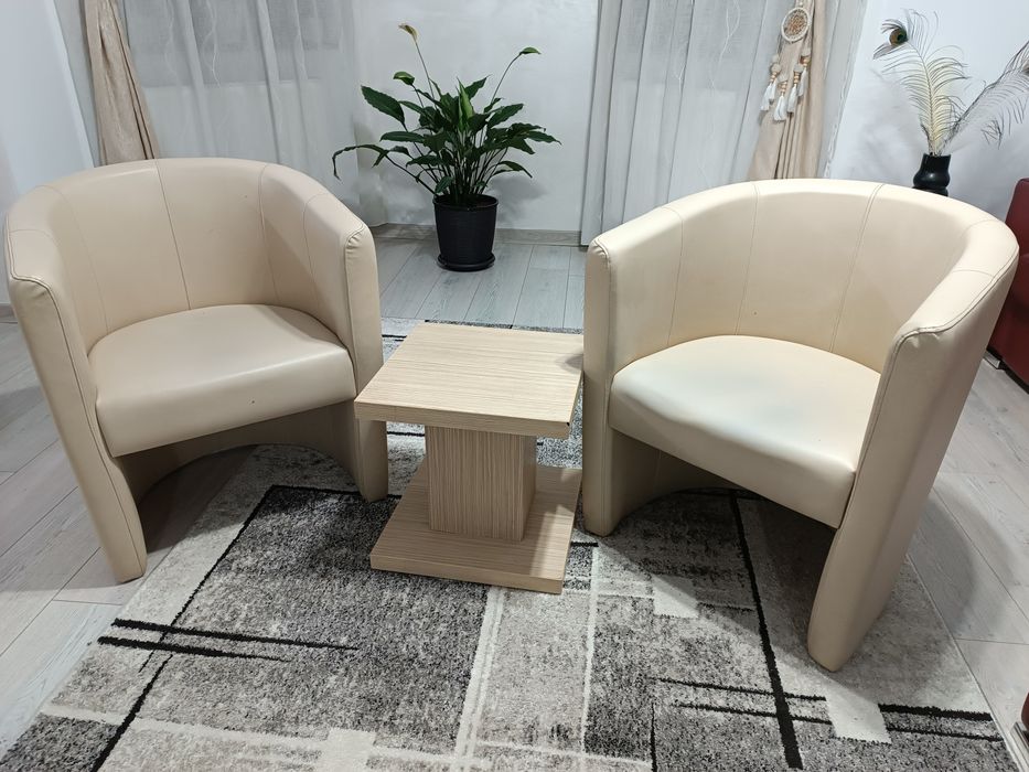 Set fotolii + măsuță