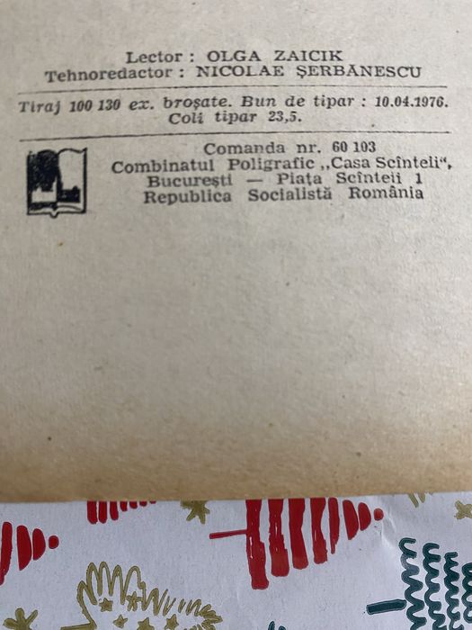 Theophile Gautier – Domnișoara de Maupin, 1976, ed. Univers