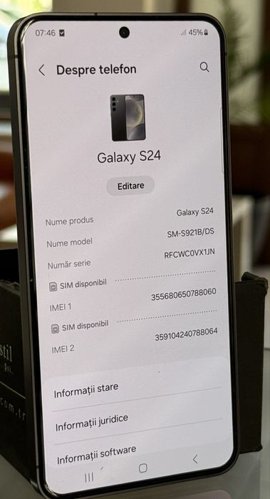 Samsung S24 Pret 2100 lei