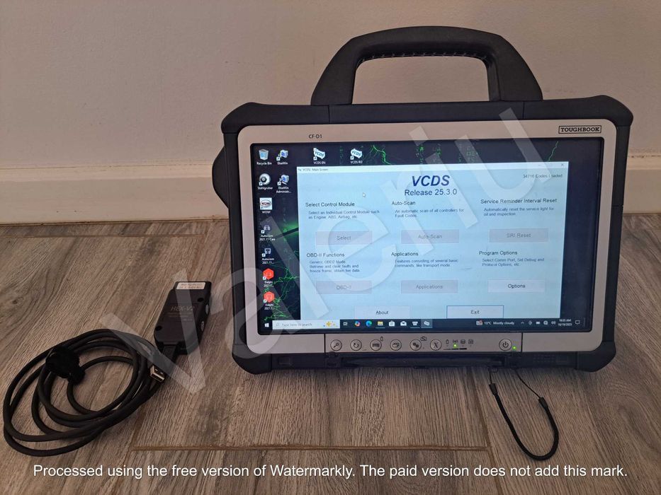 Panasonic Tougbook MK3+ interfata VCDS 2025 +  Elsawin