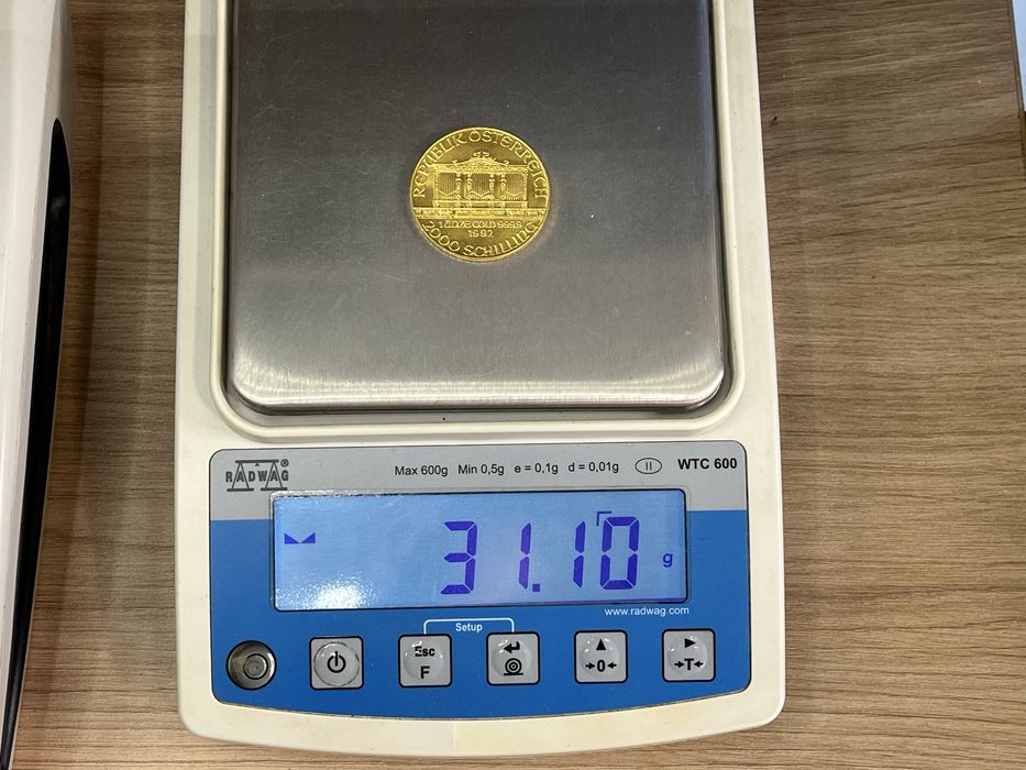 Златна монета 2000 Schiling Vienna Philharmonic 1 oz 999.9