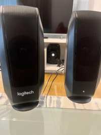 Тонколонки logitech s120 black (черни)