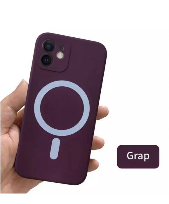 Iphone 11/12/13/PRO/MAX Husa TPU 0.25mm Interior Fin Incarcare Magsafe