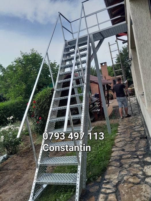 Scări metalice galvanizate la orice demisiune asiguram transport ori u