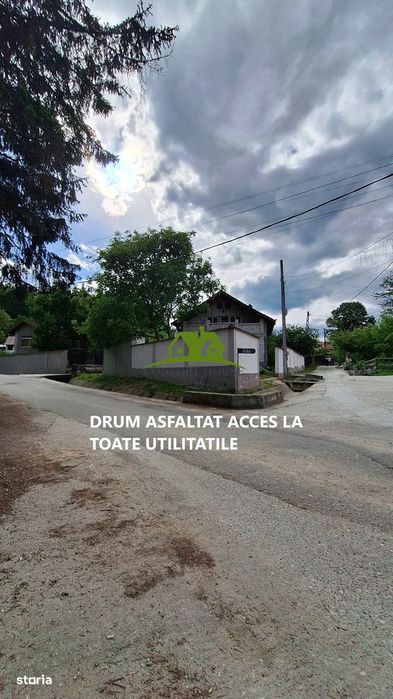 Casa P+M Lunca Bujoreni,locuibila ,imprejmuita cu gard zidit