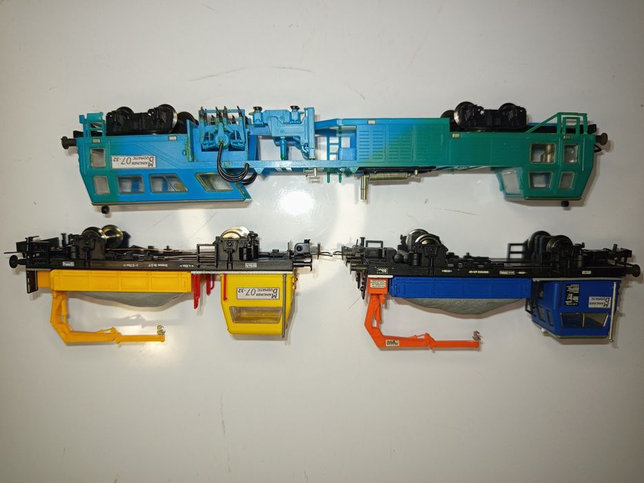 Drezine deservire reparați căi ferate HO Liliput trenulețe diorama