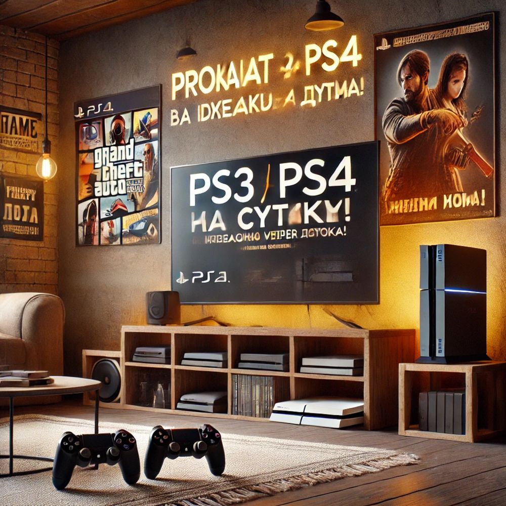ARENDA PLAYSTATION 3-4  ПРОКАТ ПС 3/4 Самые  Низкие Цены в Алмалыке