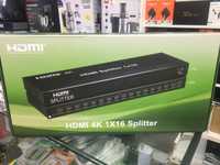 Разветвитель HDMI splitter 1x16 4к