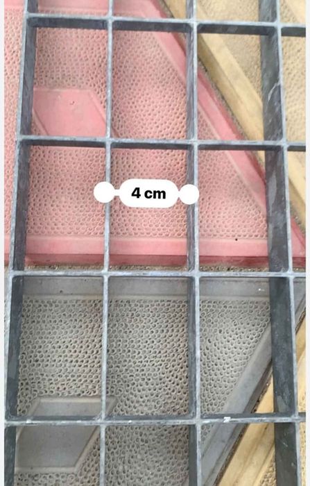 Trepte zincate metalice galvanizate