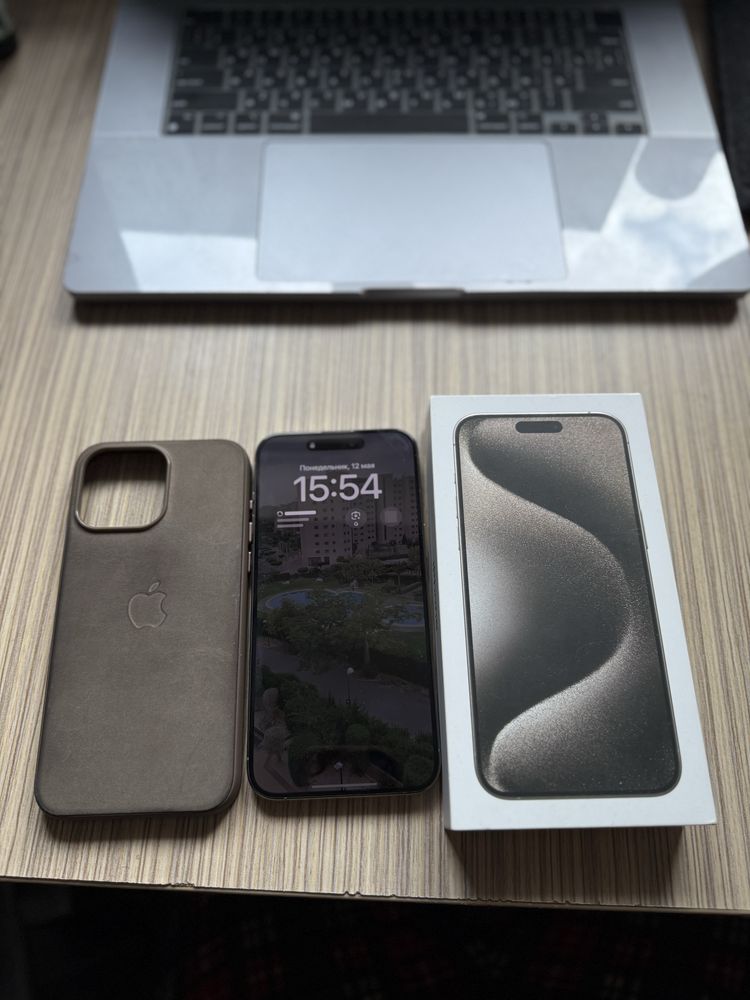 Продается Iphone 15 Pro MAX 256 gb titanium