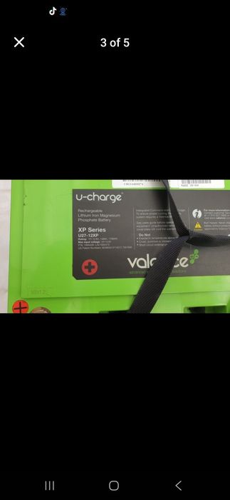 Valence U27-12XP -  LiFePO4 - 12.8V 138Ah - 1.76 kWh