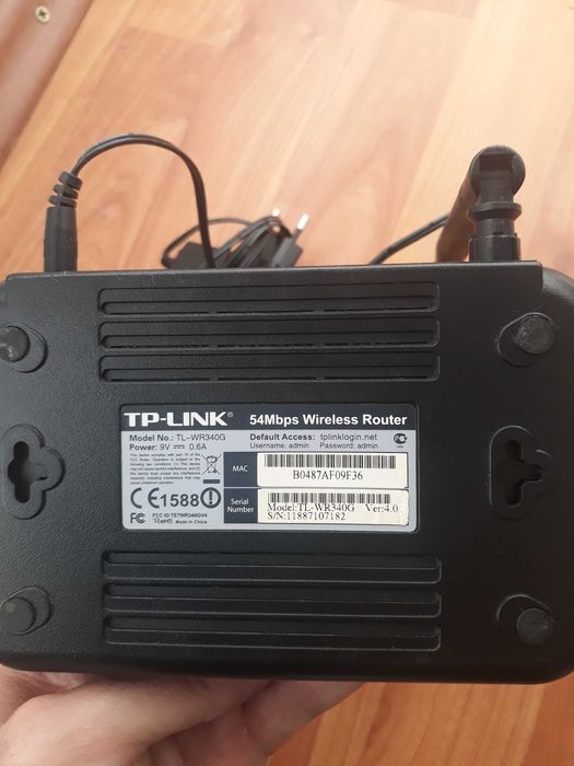 Vand router edimax si tp link