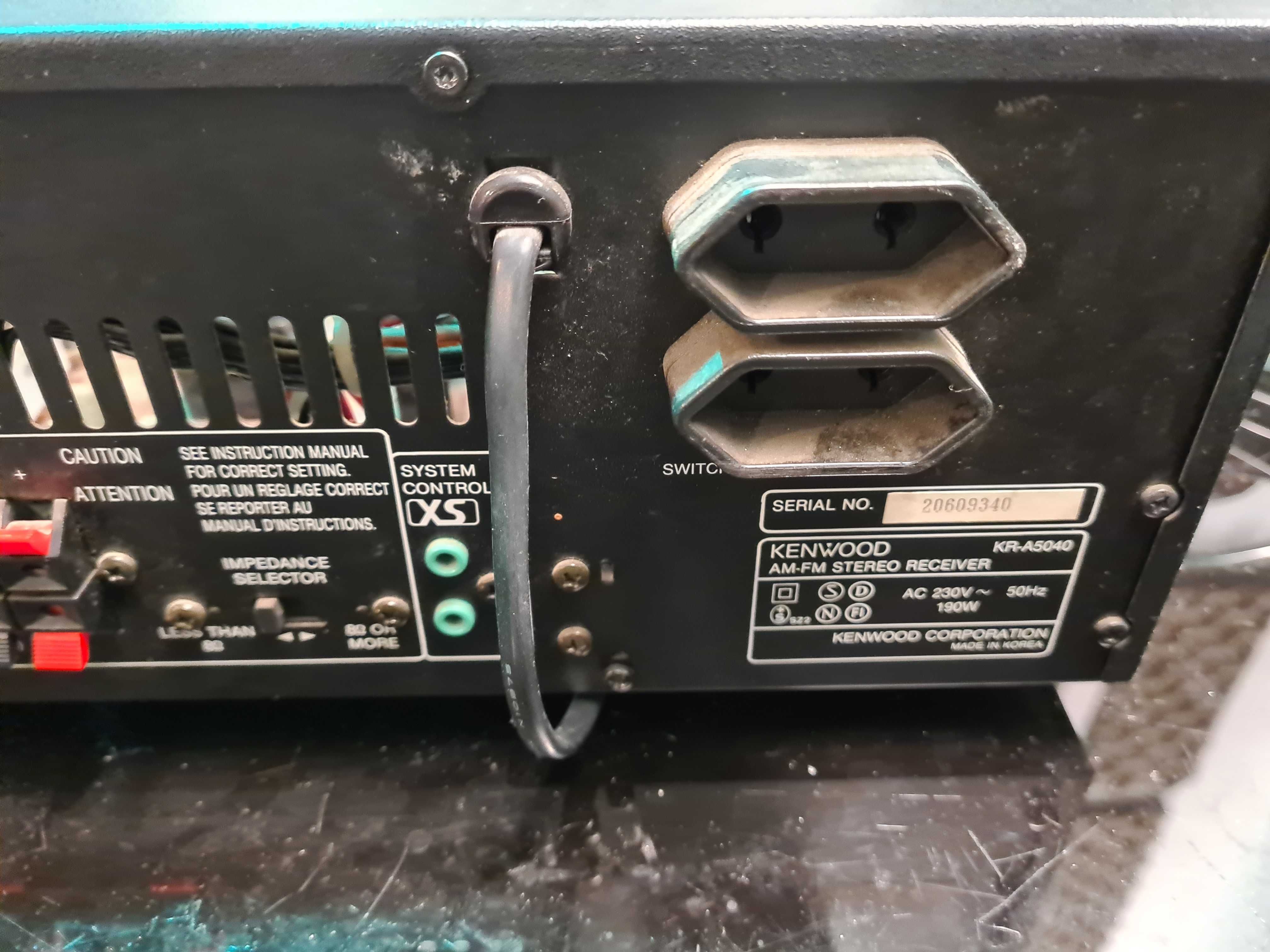 Amplificator Reciver Kenwood KR-A5040 190W 4 - 8ohm statie putere