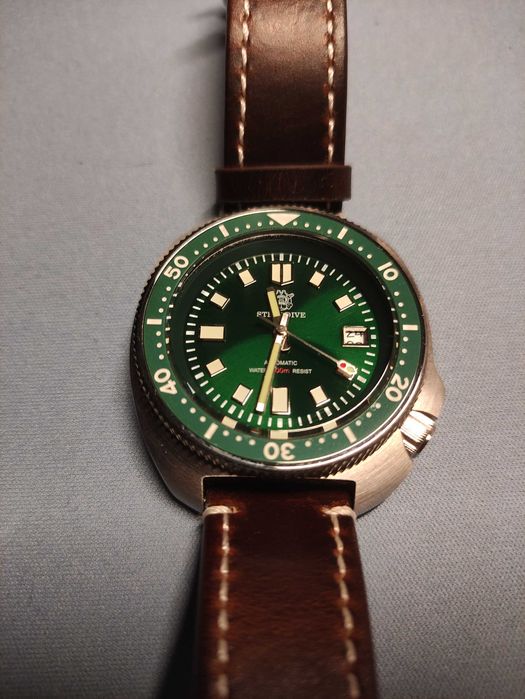 Ceas barbati Steeldive 1970 (mecanism Seiko NH35) + 3 curele