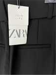 Pantaloni Zara cu pense si curea