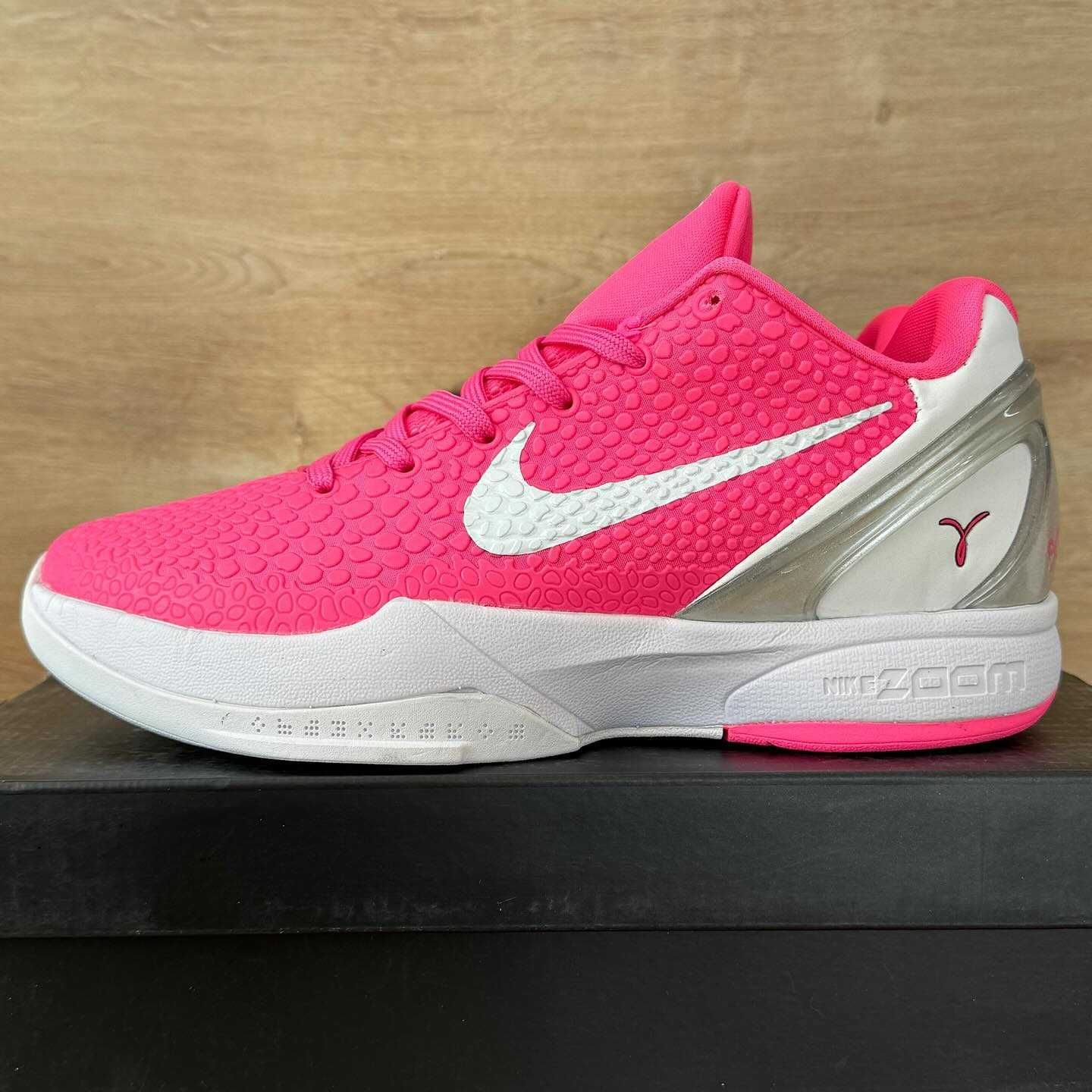 Nike Kobe 6 Kay Yow Think Pink 43