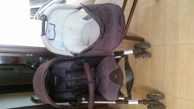 Комбинирана бебешка количка с кош за новородено Bebe Confort Loola