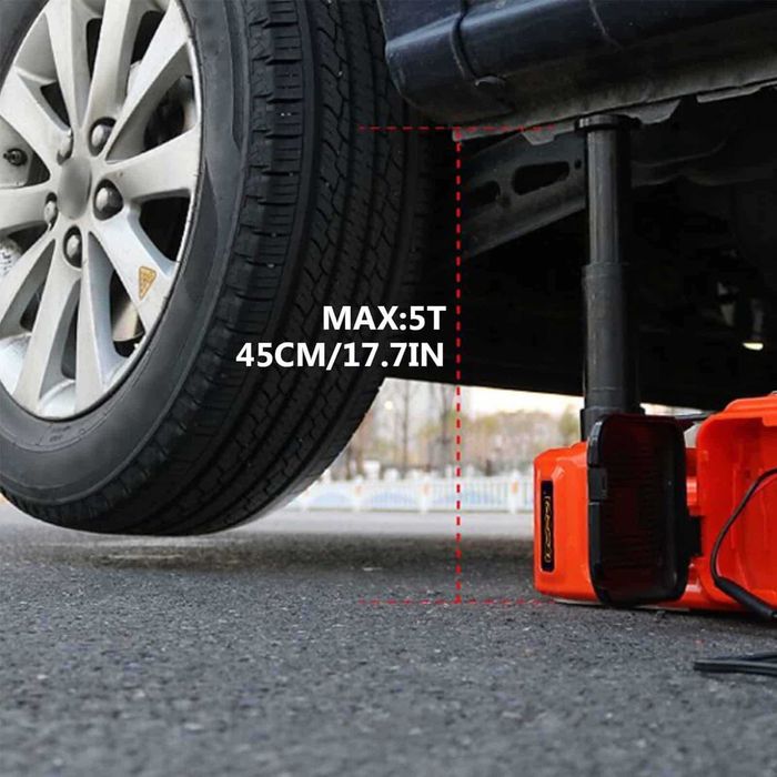 Електрически Крик и Гайковерт 3в1 – 12V Комплект