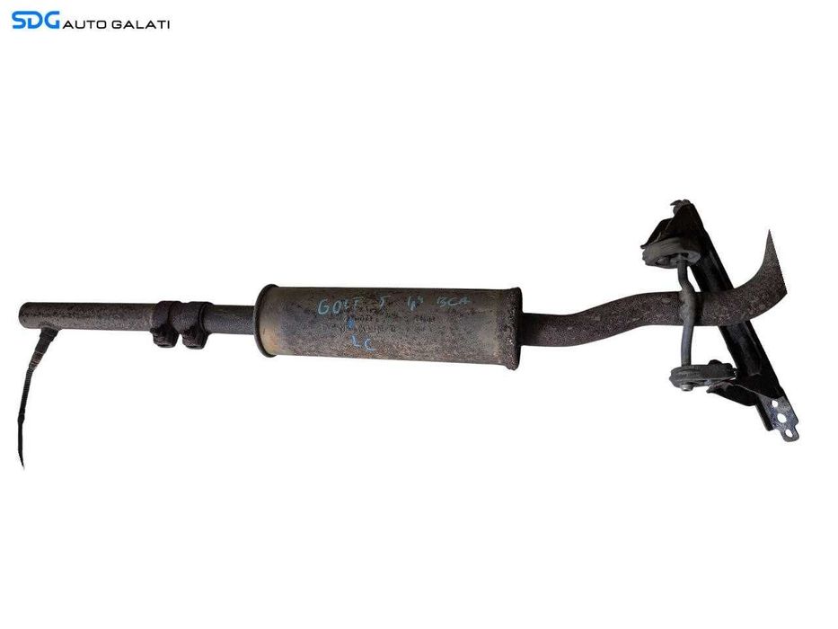Toba Teava Esapament Evacuare Intermediara Volkswagen Golf 5 1.4 BCA Benzina 2004 - 2008 [LC1908]