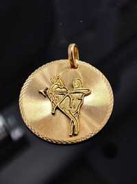 (Ag43) Medalion din aur de 18K