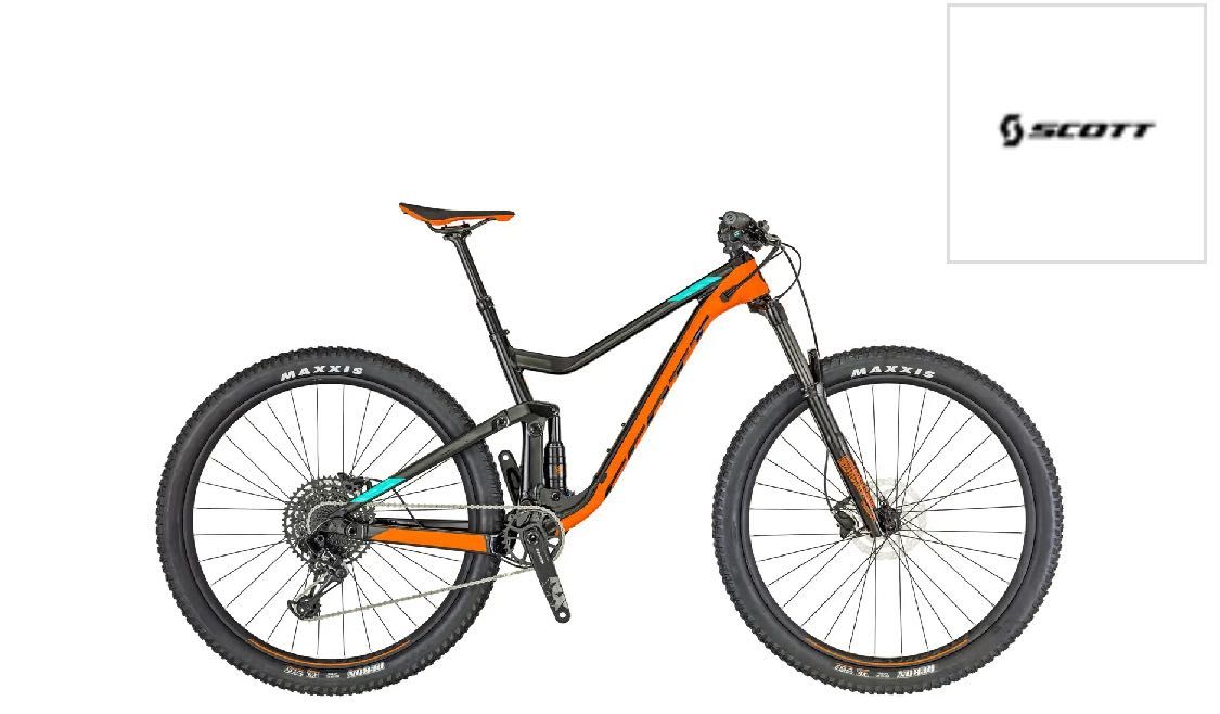 Scott Genius  760 27.5 Mountain Bike 2019 Orange/Black