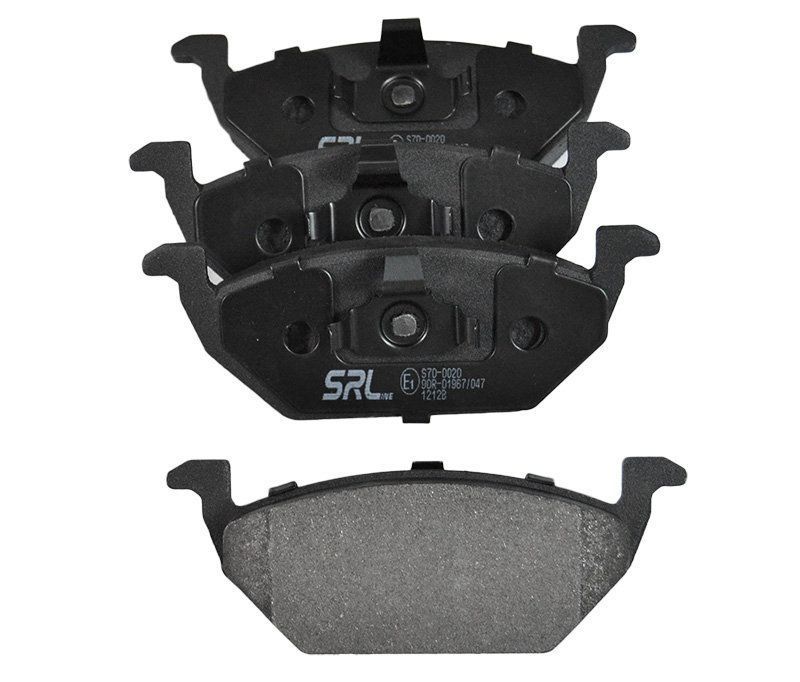 Placute frana fata SRLine Skoda Fabia 1999-2015; Octavia 1996-; Rapid, Audi A1 2010-; A3 2003- Seat Altea, Cordoba 6L, Ibiza 6L/6J; Leon 1999-2012; Mii, Toledo, VW Caddy, Golf 4, Polo 6R/9N, Up!