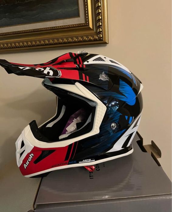 Airoh Aviator Alpinestars мотокрос блуза Acerbis