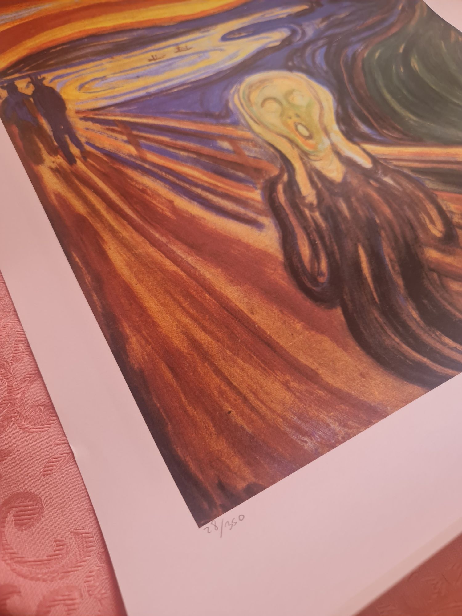 Litografie Edvard Munch 50x70cm