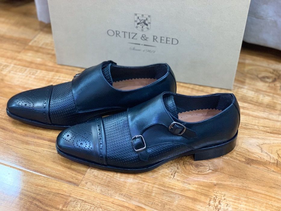 Ortiz & Reed мужские кожаные туфли