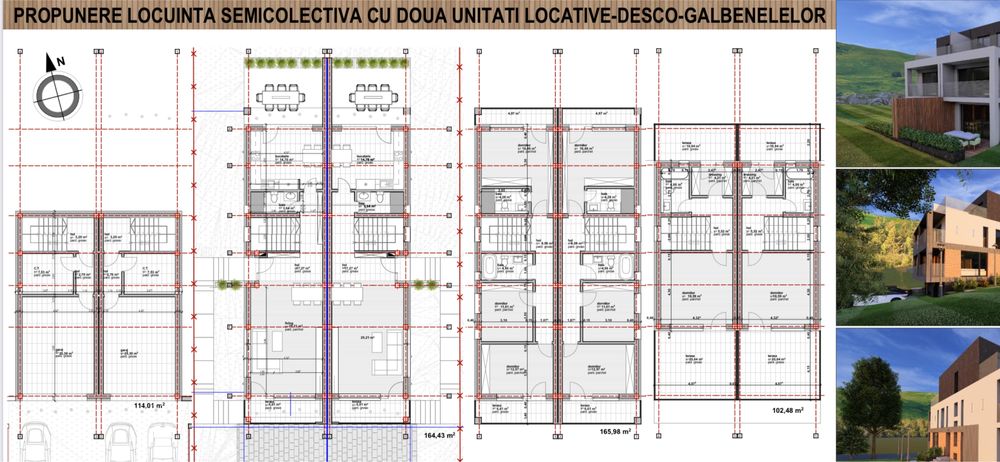 Vand duplex cartier Voronet