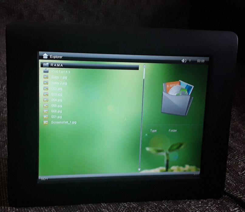 Ramă digitală foto E-boda.