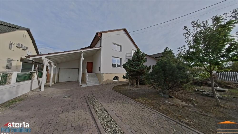 Inchiriez casa cu 6 camere mari si teren de 1400  mp