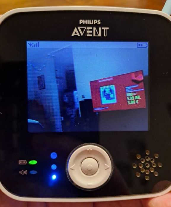 Бебефон с видео Philips Avent