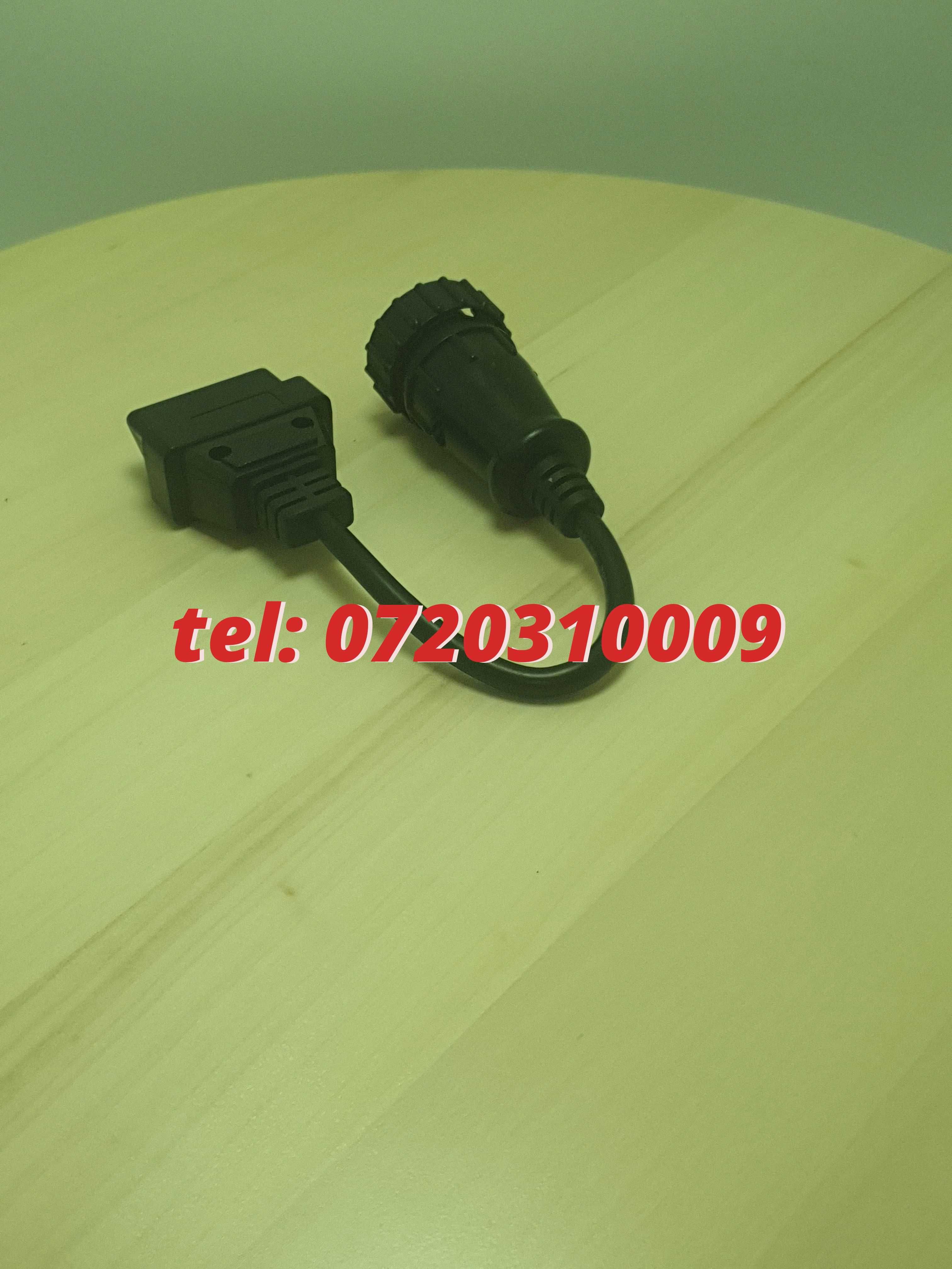 Adaptor Obd Scania 16 Pin  Pentru Camioane Scania  Compatibil Cu De