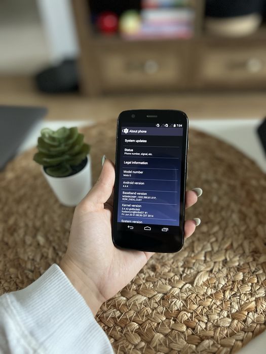 Motorola Moto G – stare bună, funcțional, Android 4.4.