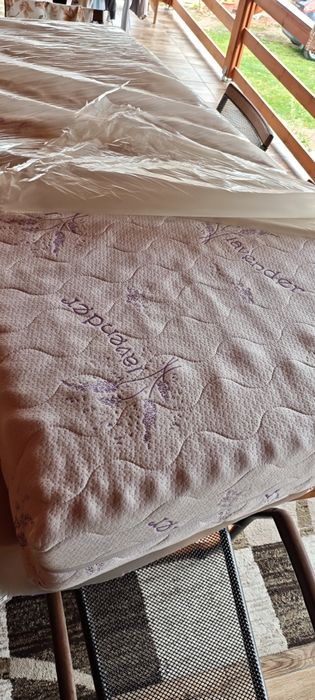 Saltea înaltă din spumă Relax Premium 90x200x25 – husă Lavender