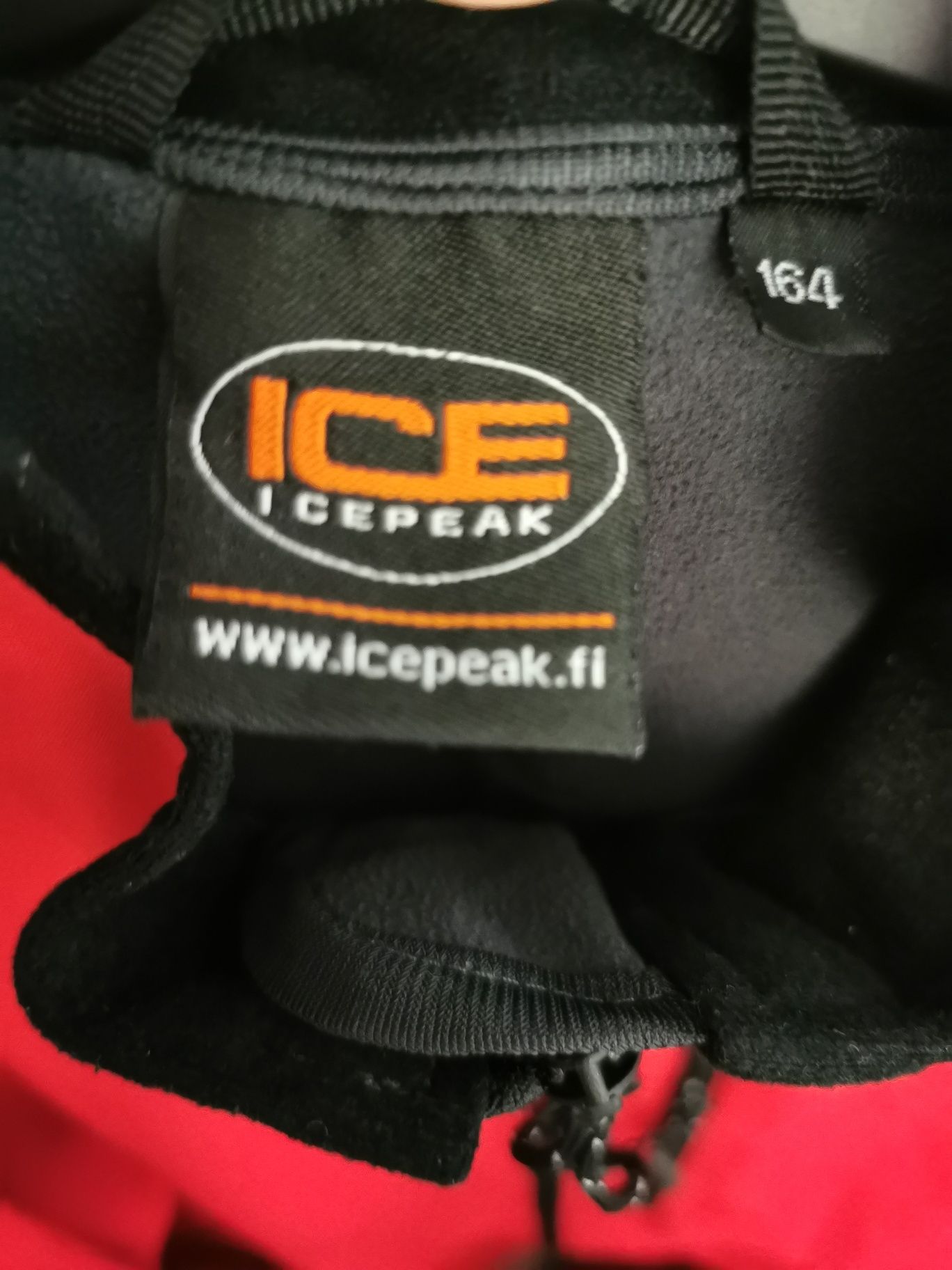 Geaca Softshell Icepeak rosu mar 164