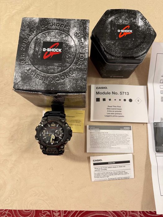 Мъжки часовник Casio G-Shock MUDMASTER - GWG-B1000-1AER
