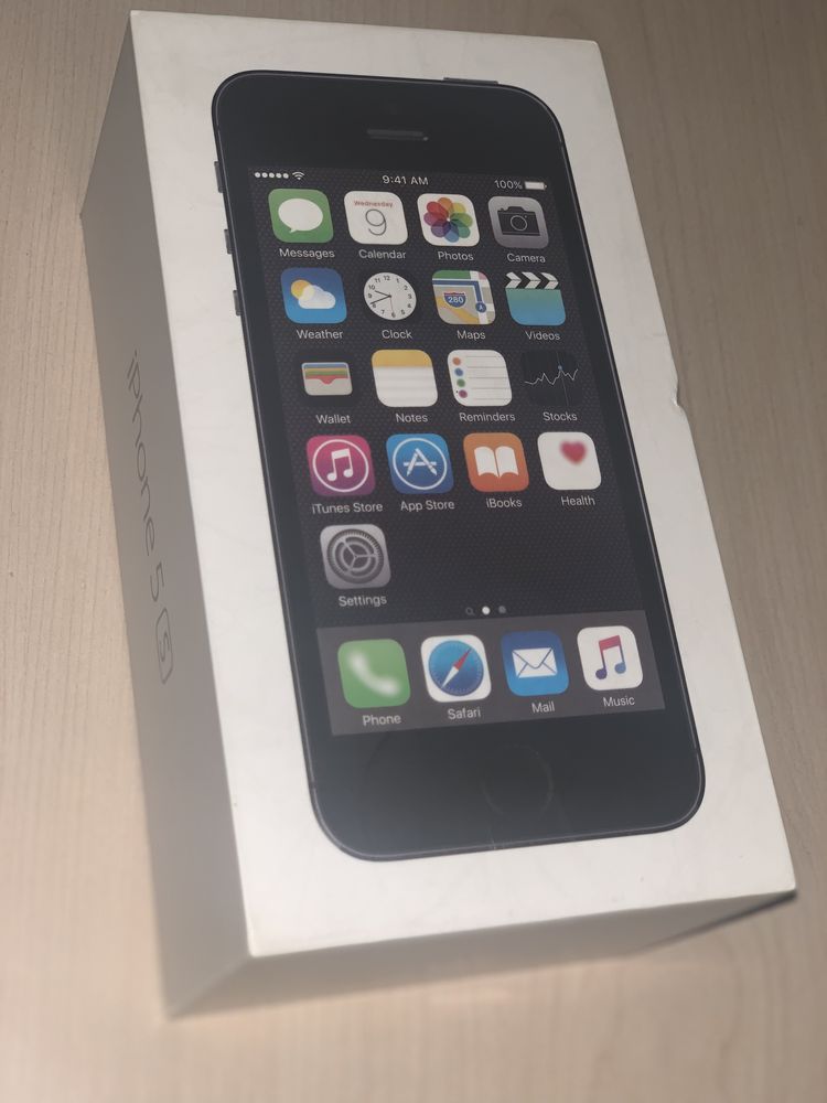 Коробка от iPhone 5s