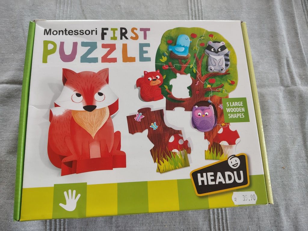 Детски пъзели и играчки, подходящи за 1-3 годишни