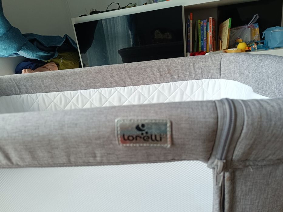 Patut Lorelli 2 in 1 Co-Sleeper Milano, Grey