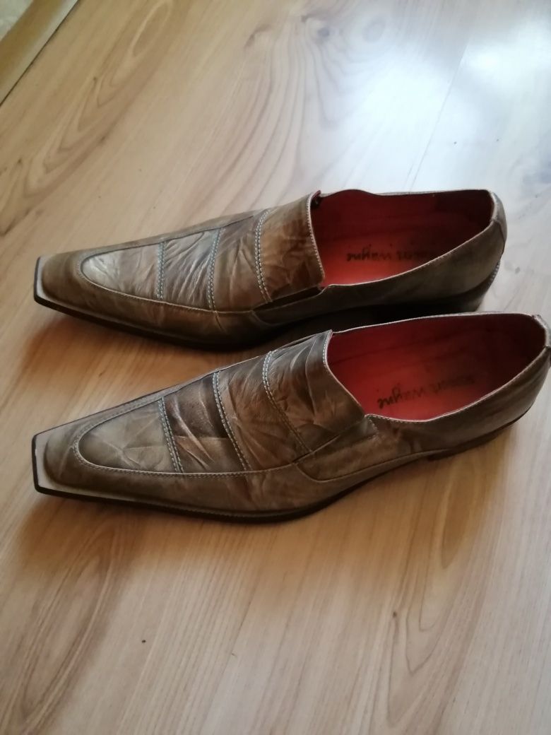 Pantofi Robert Wayne din piele crocodil mărimea 44