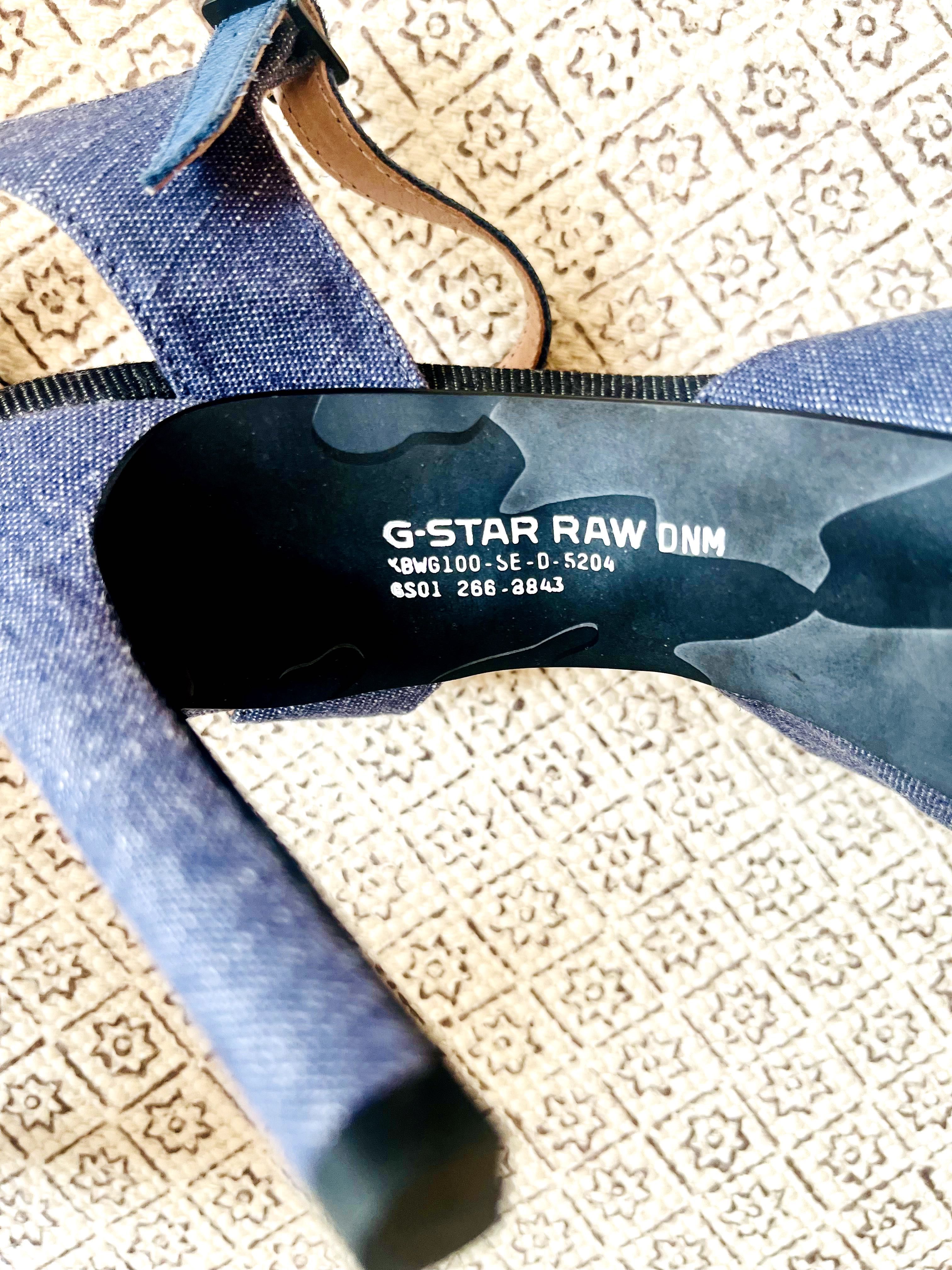 G-star Raw 11 cm дънкови сандали / Denim Stiletto Heels (No 39-40)