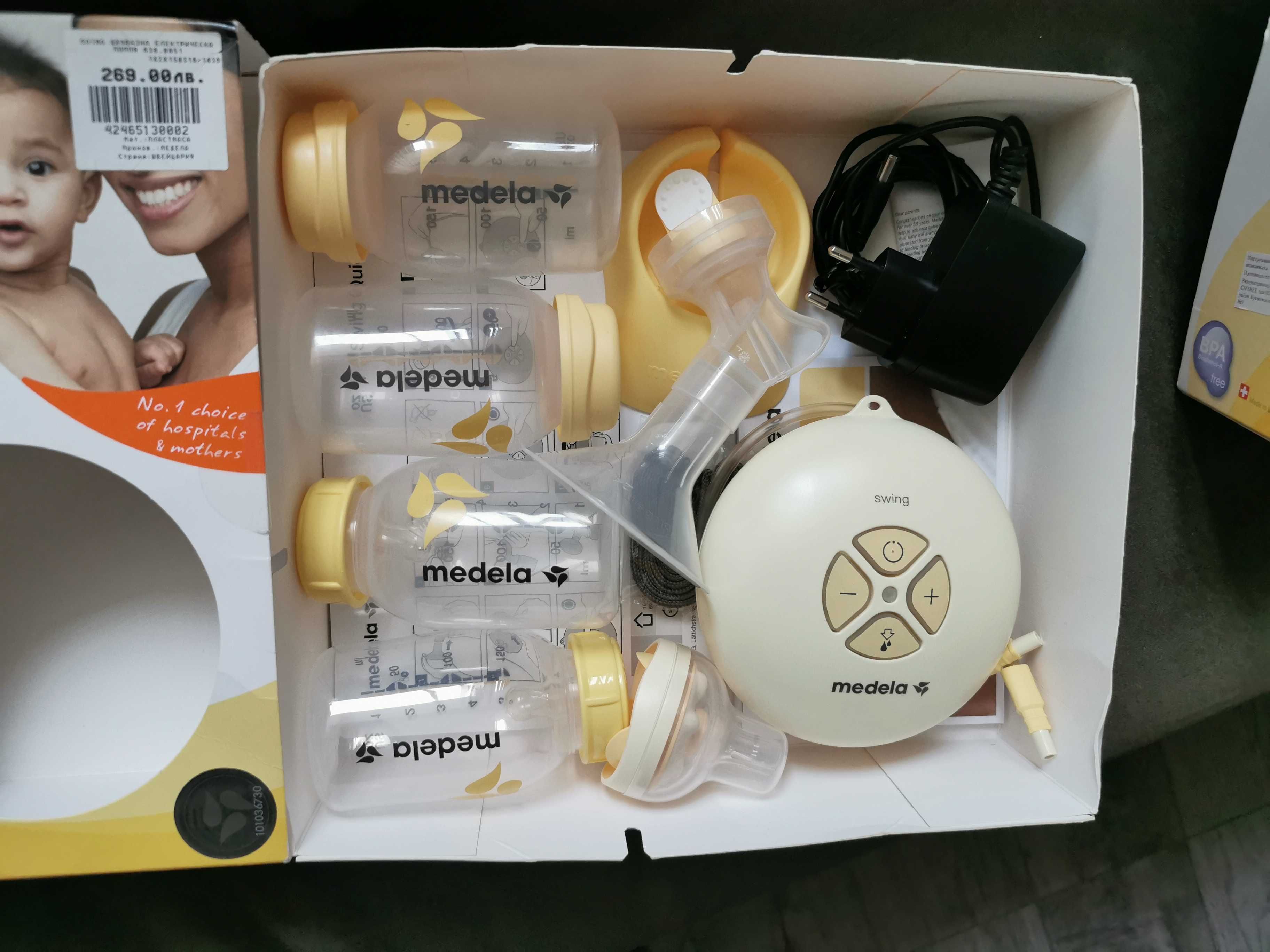 Двуфазна електрическа помпа Medela swing