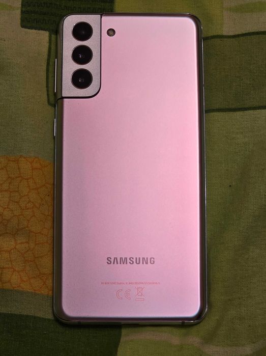 Samsung Galaxy S21 Plus (S21+), 256 Gb, Silver, cablu de date