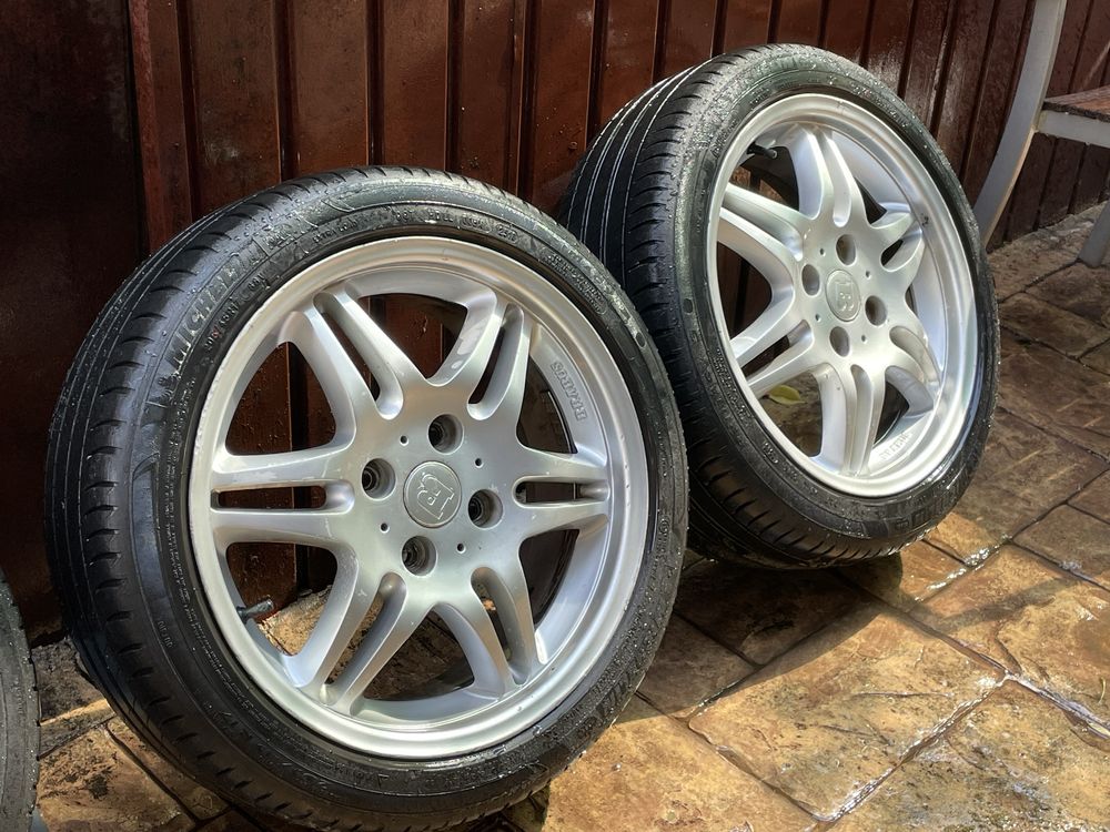 jante 4x114,3 r17 roti complete brabus smart forfour 205/45/17