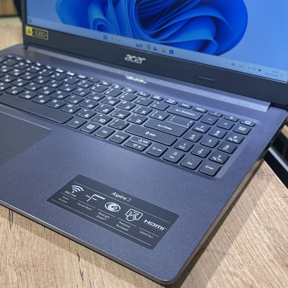 Ноутбук Acer Intel core i3-10/4GB/SSD256GB, 8421/A10