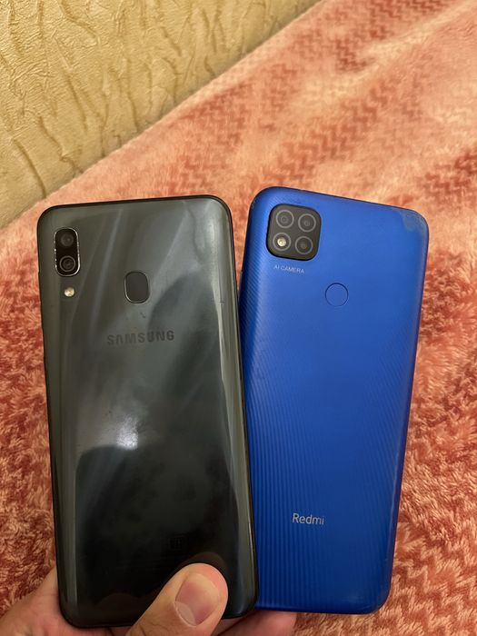 Продается два телефона срочно: Samsung A30, Redmi 9C