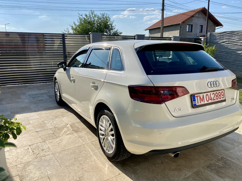 Audi A3 2015motor 1.6TDI, Euro6 inscris Ro recent